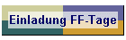 Einladung FF-Tage